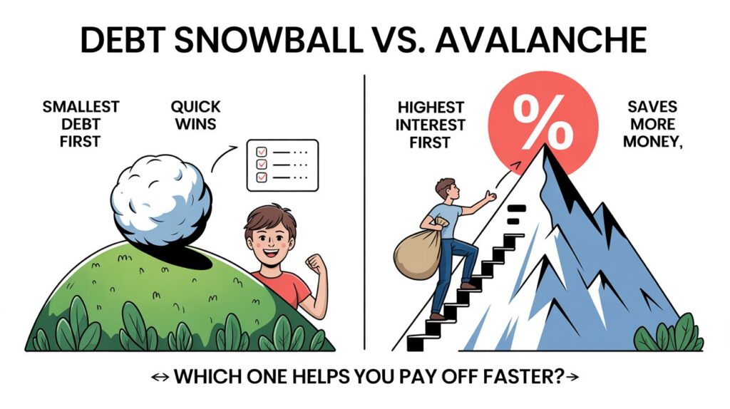 Debt Snowball vs Debt Avalanche