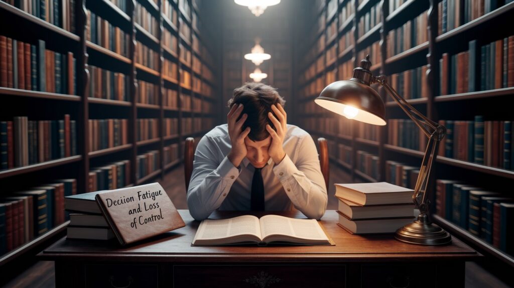 Decision Fatigue and Loss of Control