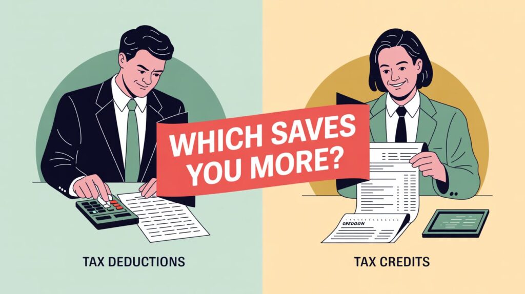 Tax Deductions vs Tax Credits