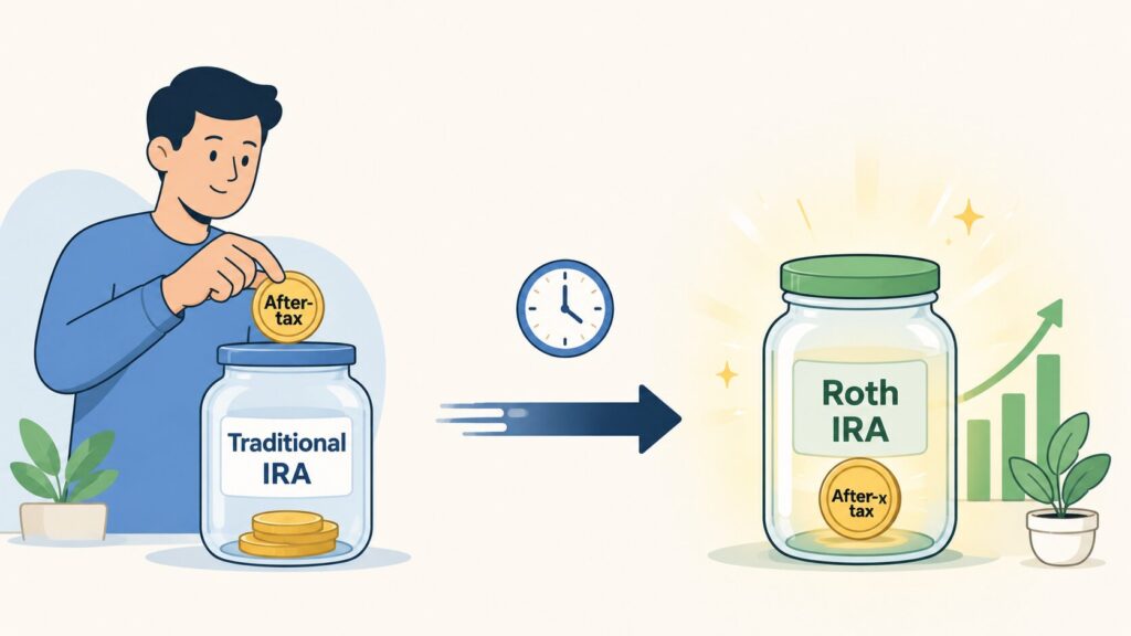 After-Tax IRA Conversion Flow