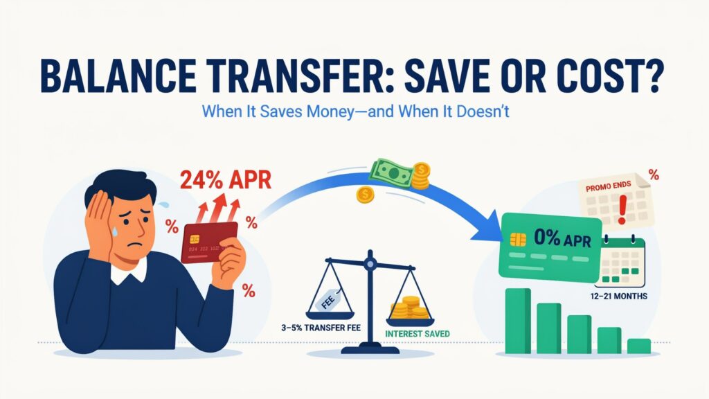 BALANCE TRANSFER SAVE OR COST