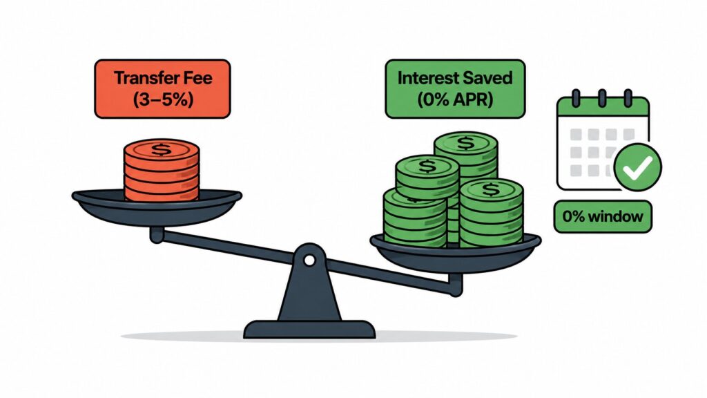 Transfer Fee vs Interest Saved Balance