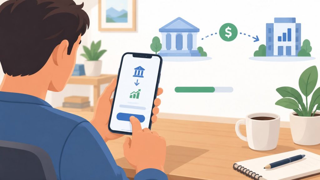 Funding the account the safe way