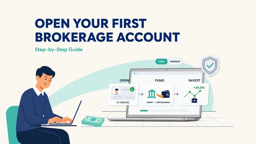 OPEN YOUR FIRST BROKERAGE ACCOUNT